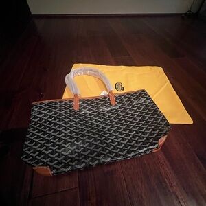 Stylish Black and Brown Women's Tote Bag